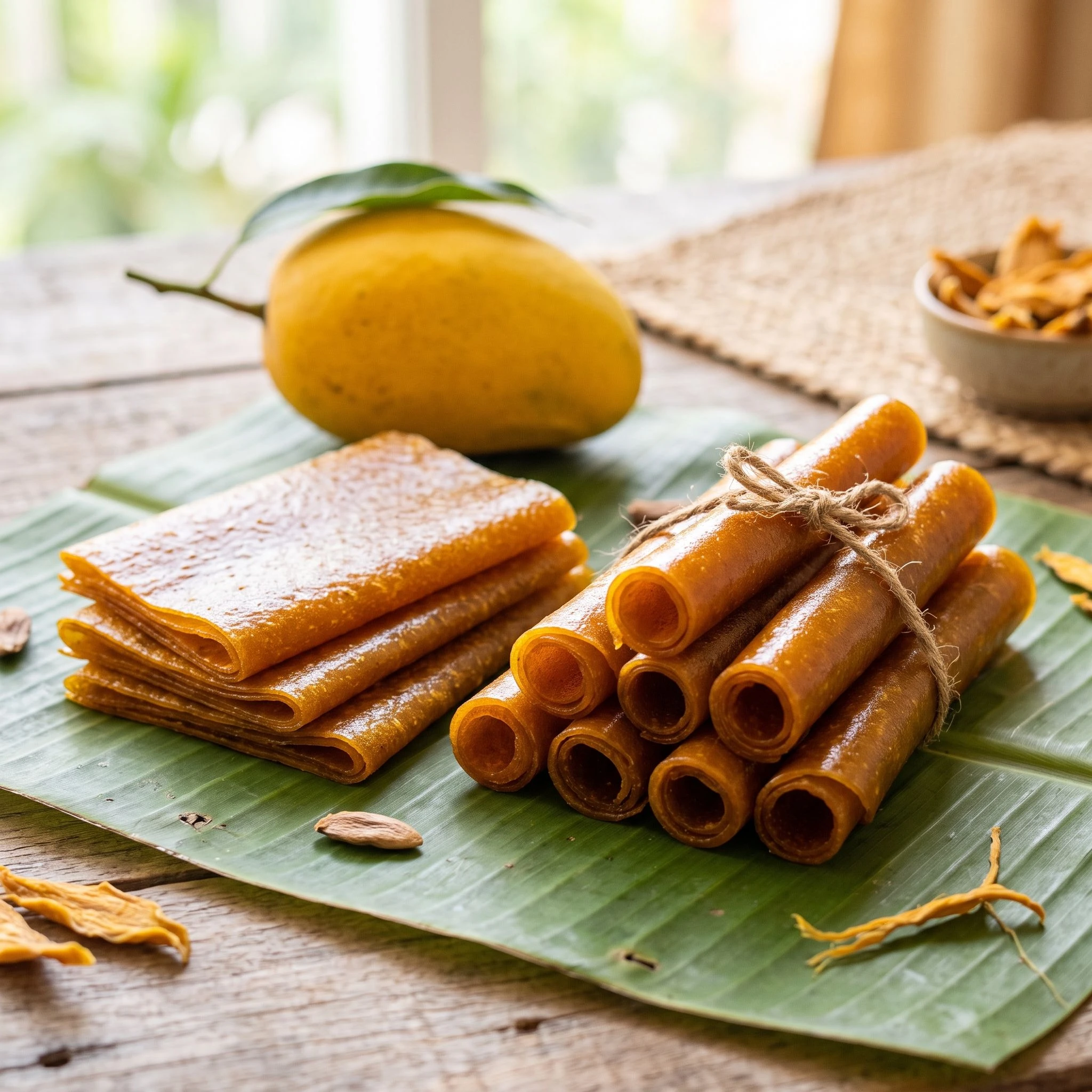 আমসত্ত্ব কম্বো (1.5KG Combo Pack) মিষ্টি +টক মিষ্টি + টক ঝাল মিষ্টি 500g (No Sugar)