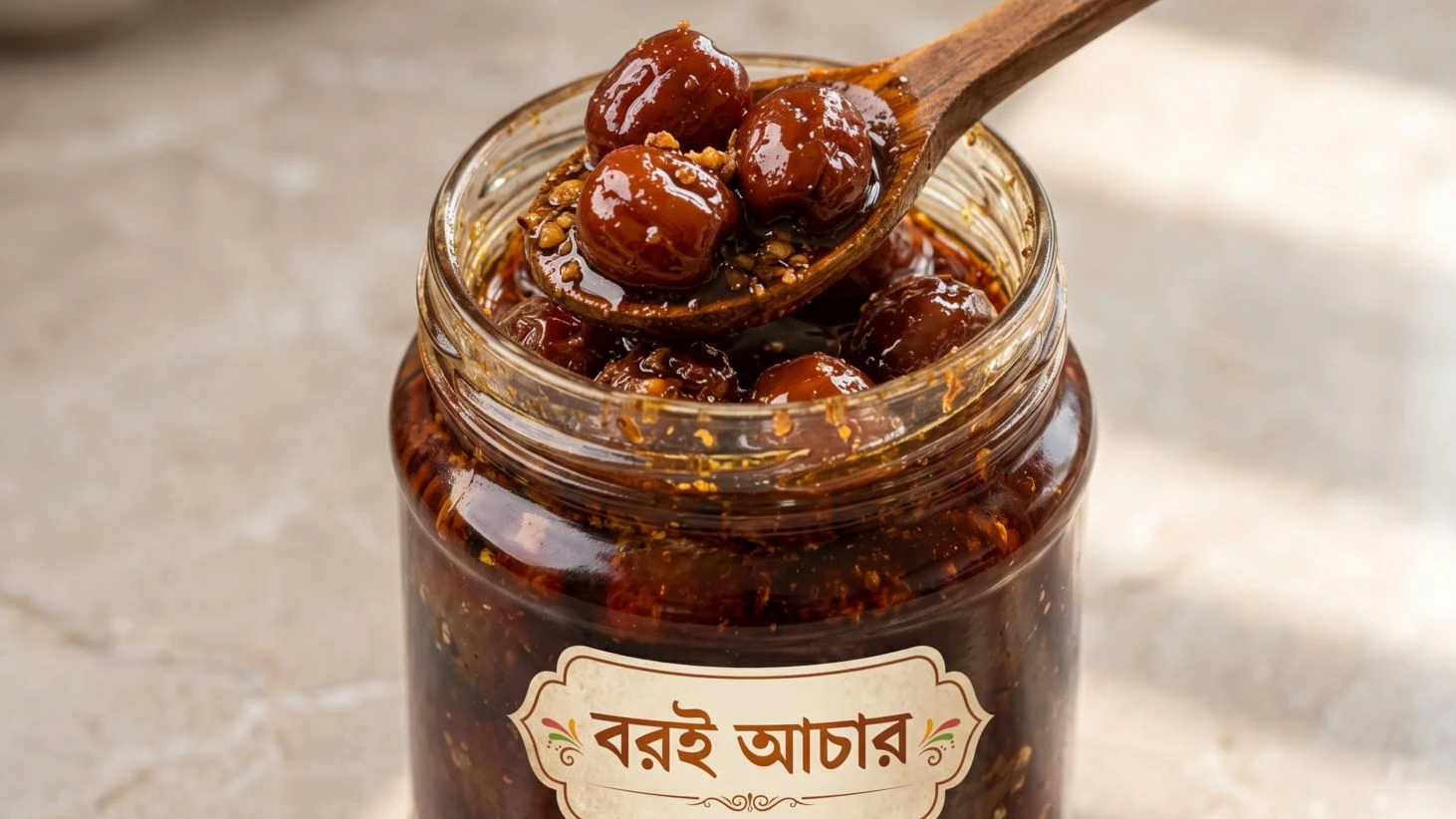 টক ঝাল মিষ্টি বড়ই আচার